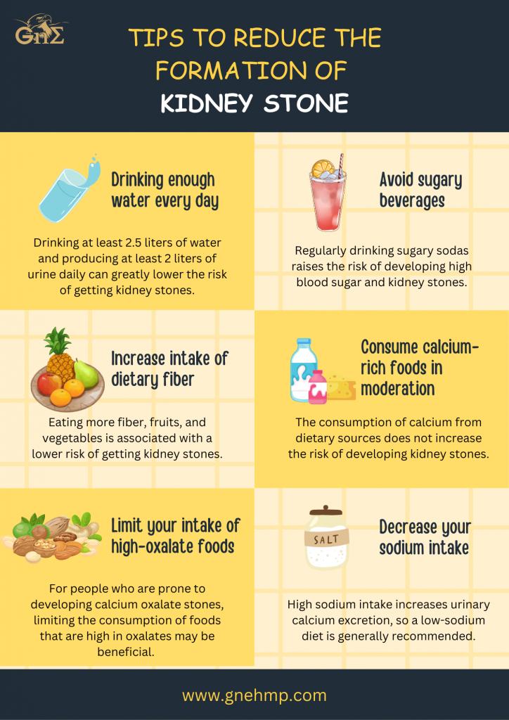 Tips to Reduce the Formation of Kidney Stone
