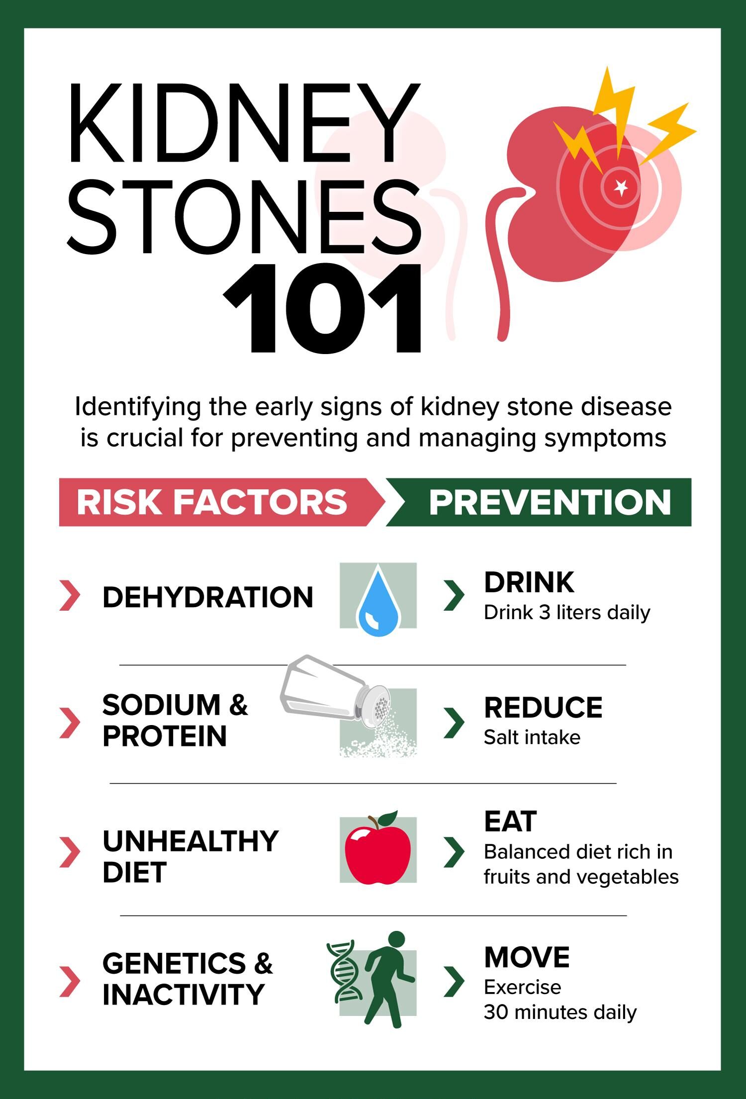 Kidney Stones 101 — Risk Factors & Prevention